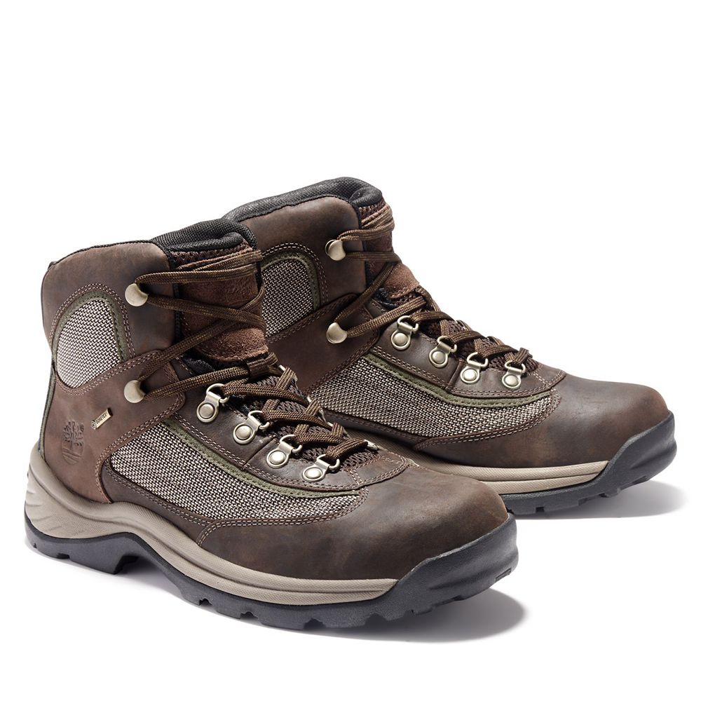 Bocanci De Drumeție Timberland Barbati Maro Inchis - Plymouth Trail Waterproof - Romania - XZMAIJ632